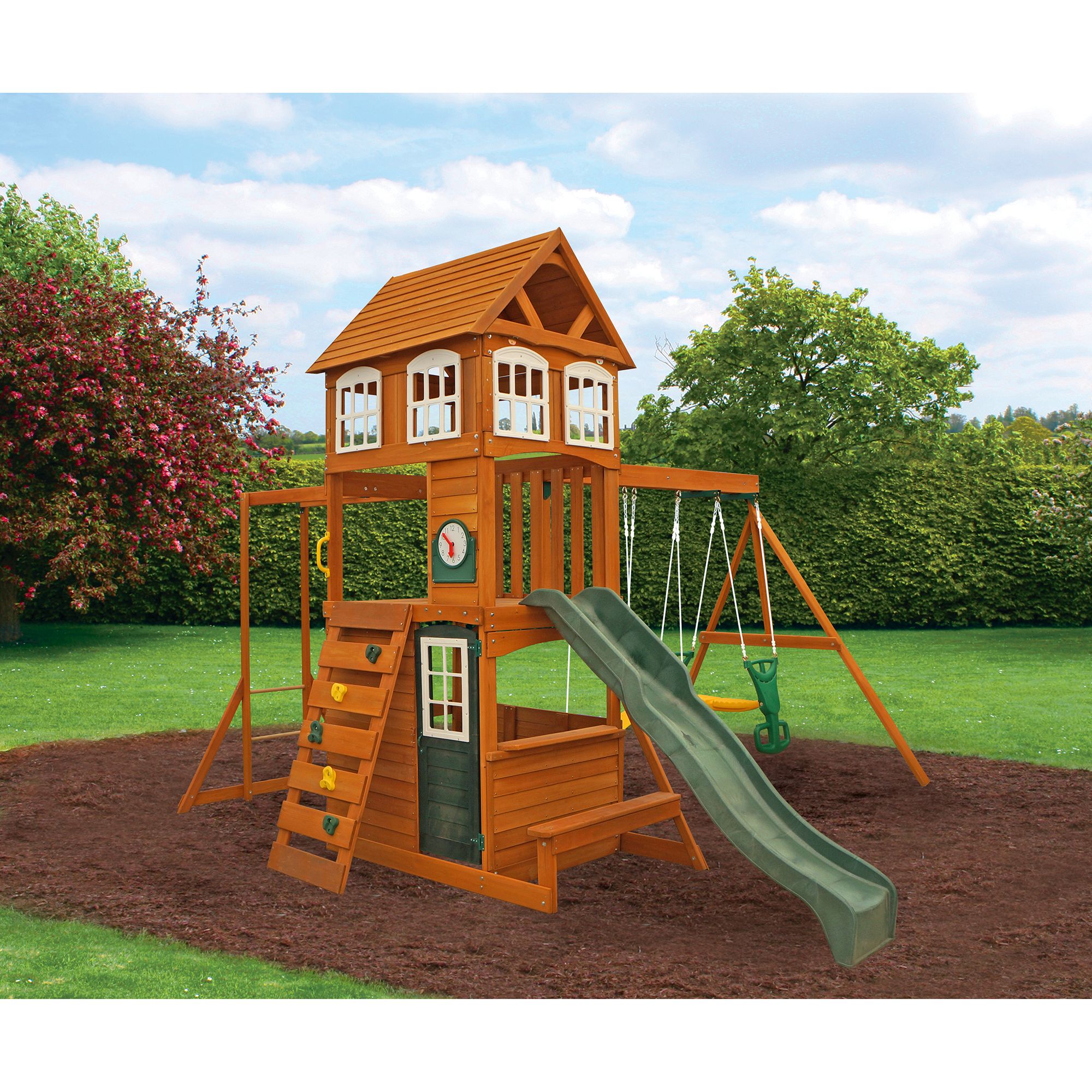 KidKraft Cranbrook Swing Set/Playset Fort