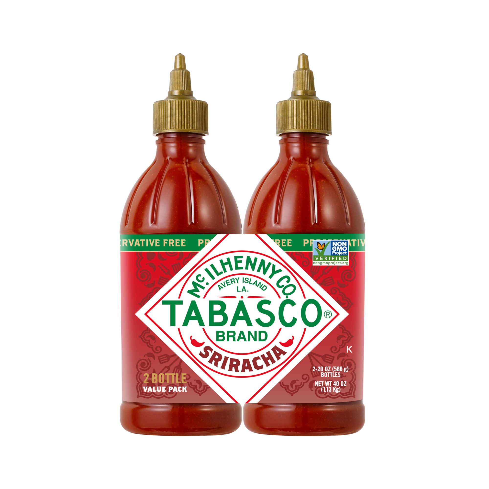 Tabasco Sriracha, 2 pk./20 oz.