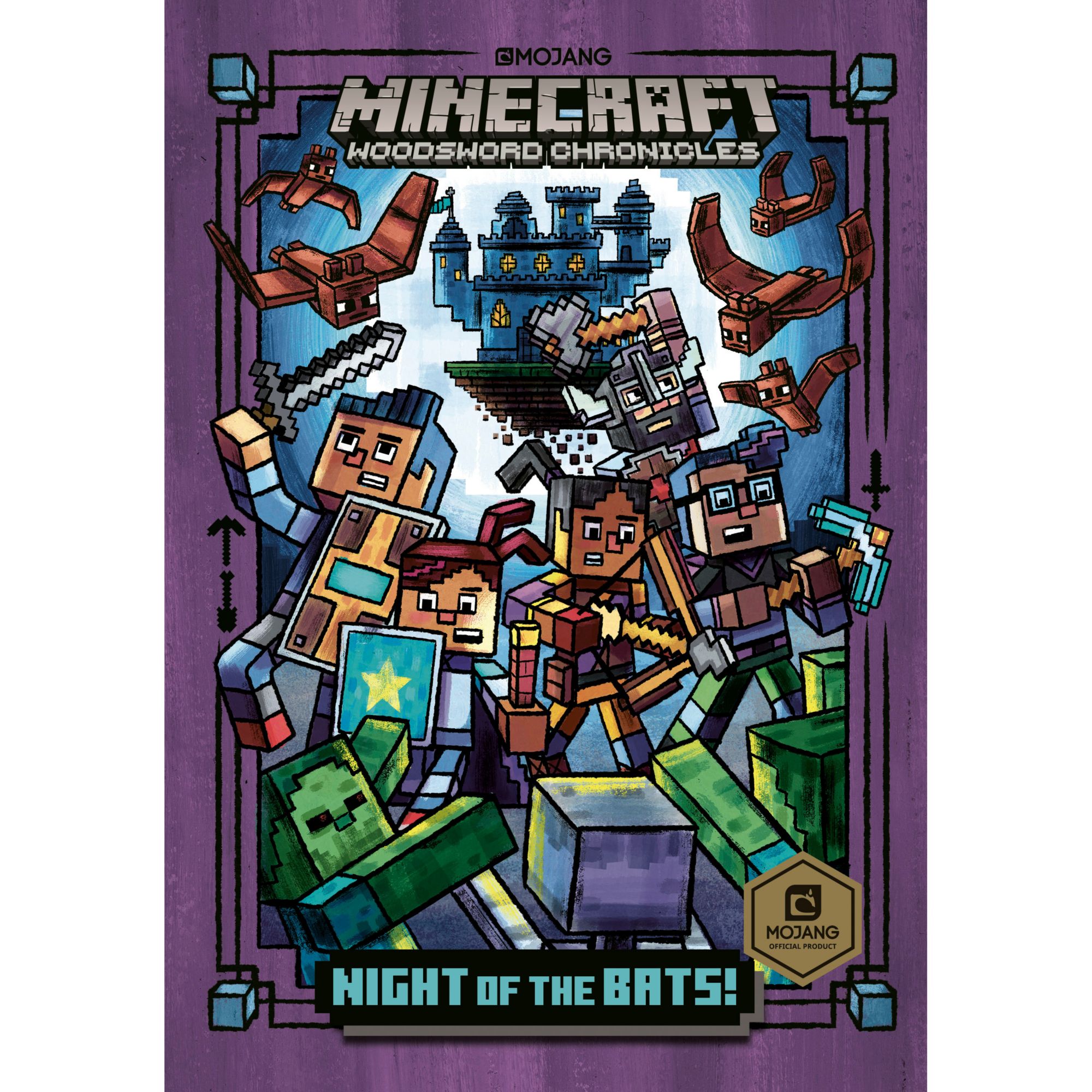 Night of the Bats! (Minecraft Woodsword Chronicles #2)