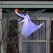 Gemmy 3' Airblown Hanging Inflatable Zero with Blinking Lights