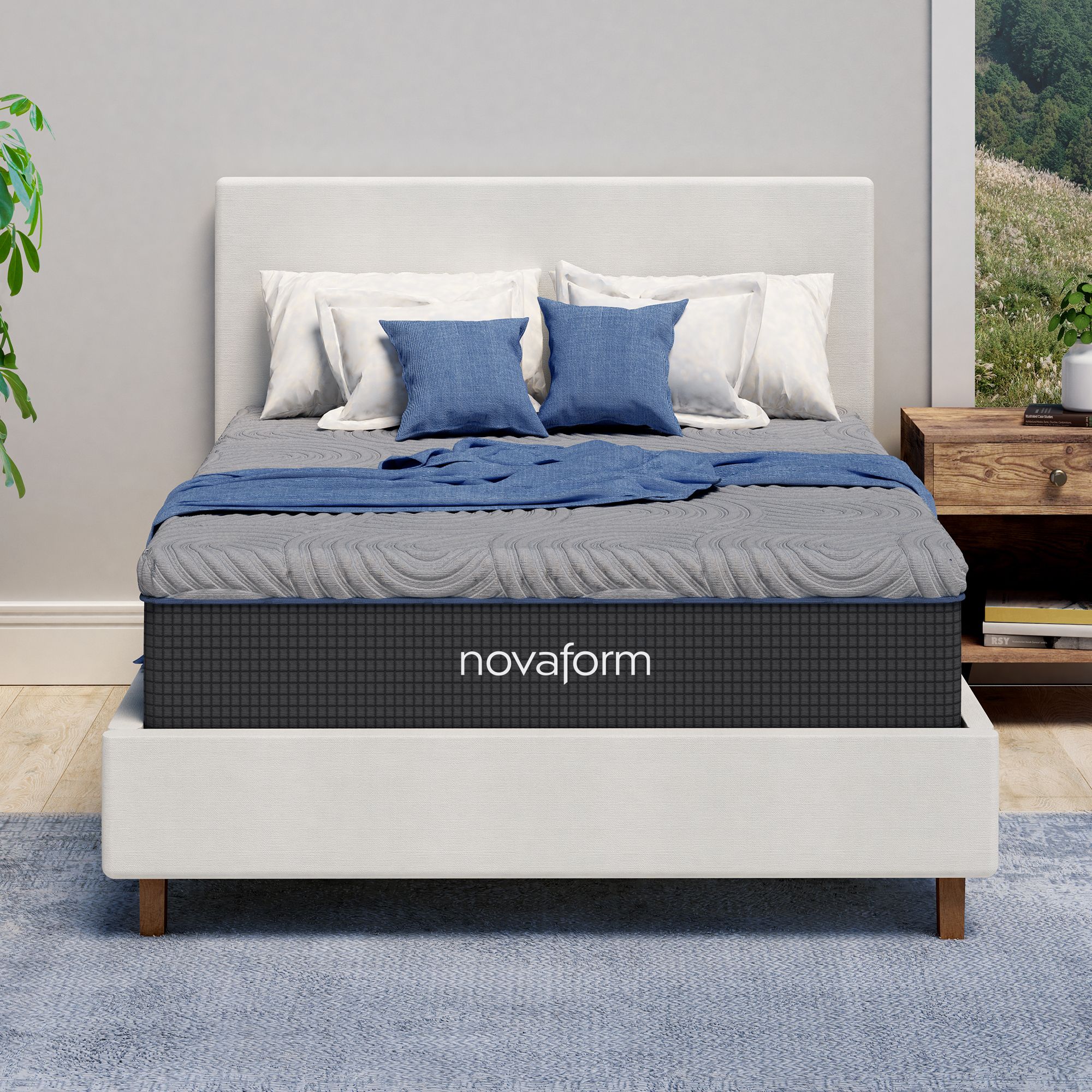 Novaform 12&quot; Queen Cooling Gel Memory Foam Mattress