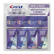 Crest 3D White Professional Enamel Protect Toothpaste, 4 pk./3.0 oz.