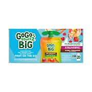 GoGo SqueeZ Big Variety Pack Pouches, 20 pk.