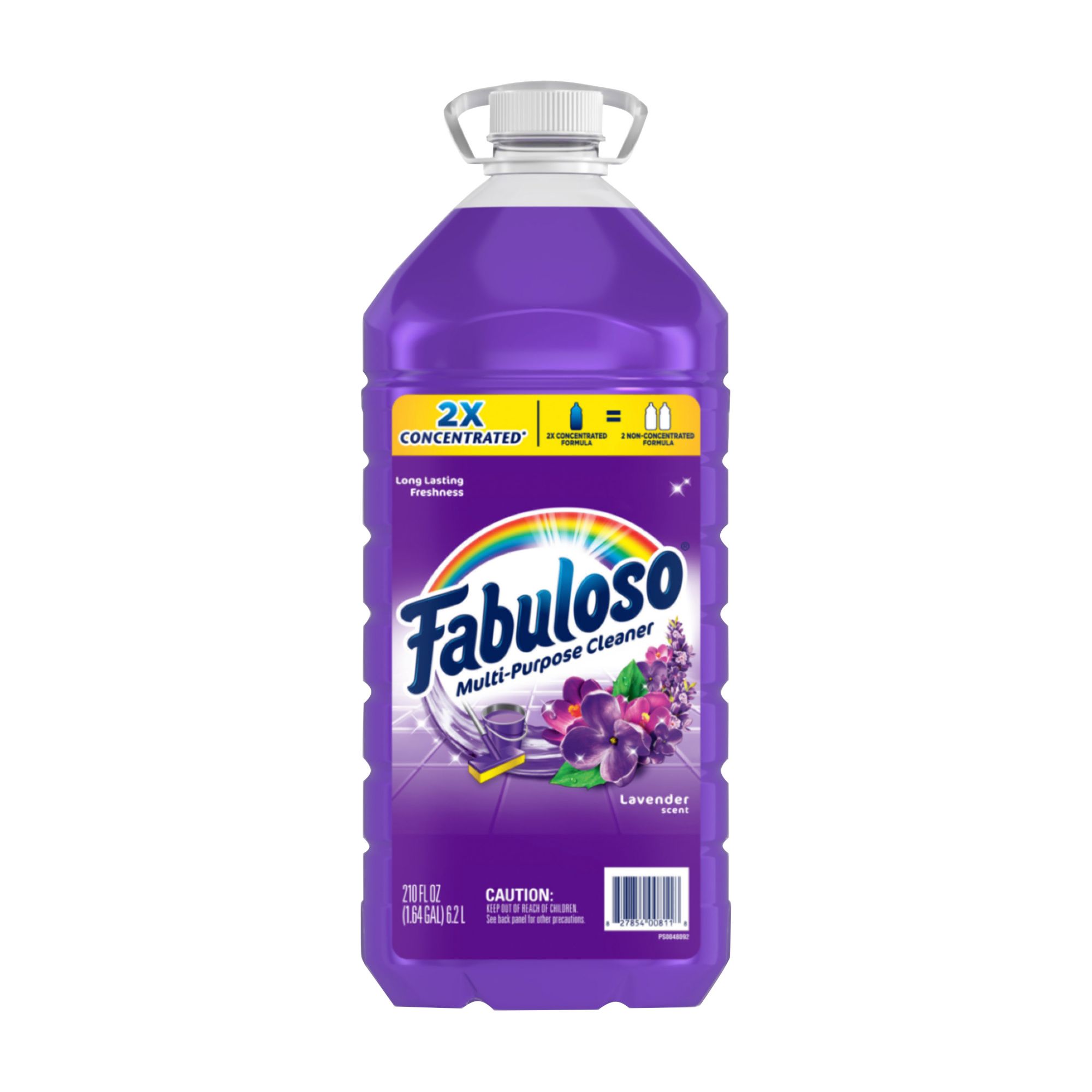 Fabuloso 2X Concentrated Multi-Purpose Cleaner, 210 fl. oz. - Lavender