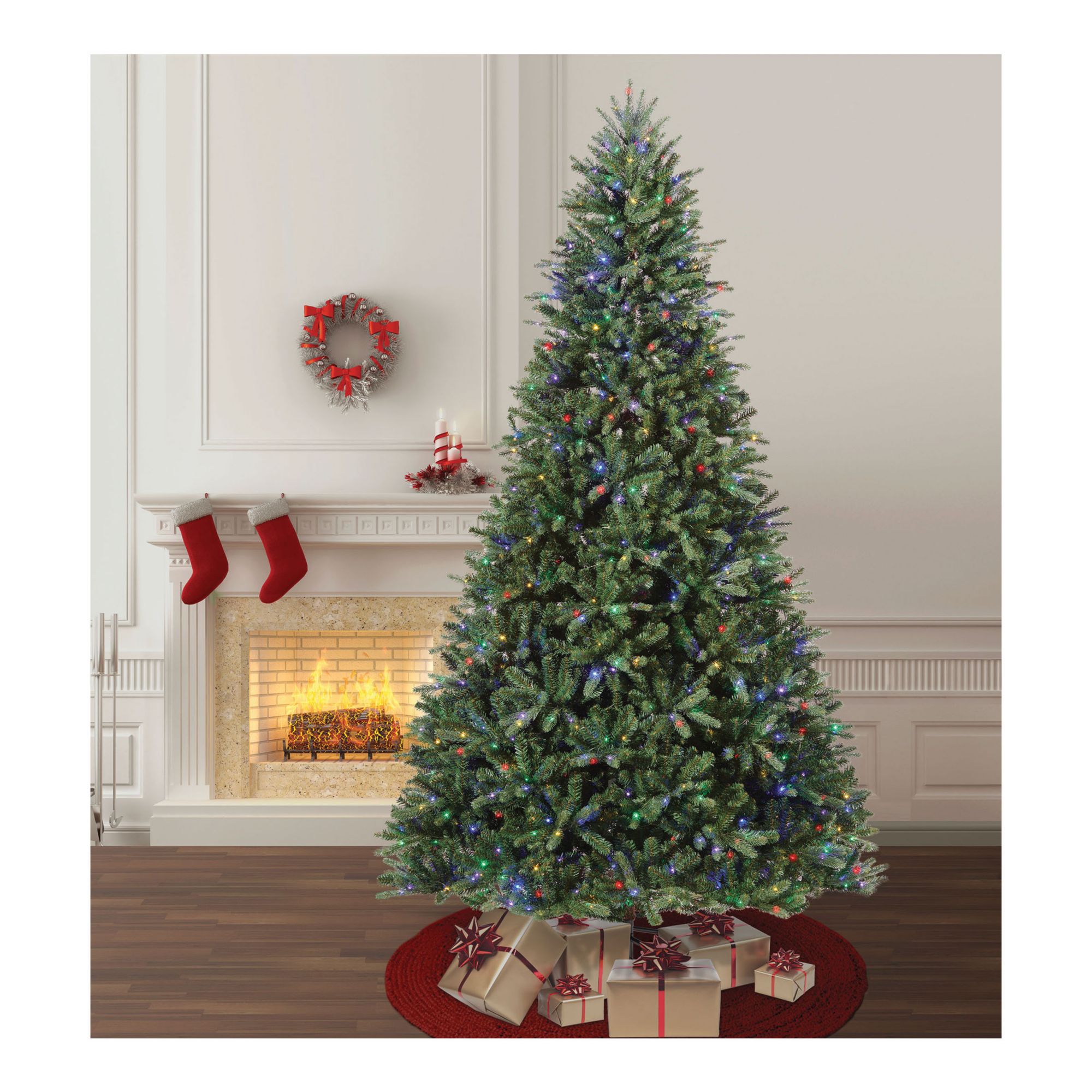 Berkley Jensen 7.5' Frasier Fir Color Changing Lighted Tree