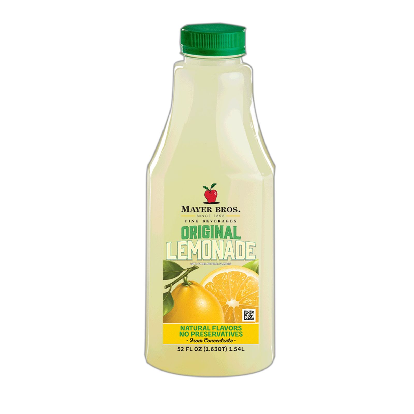 Mayer Bros. Original Lemonade, 52 oz.