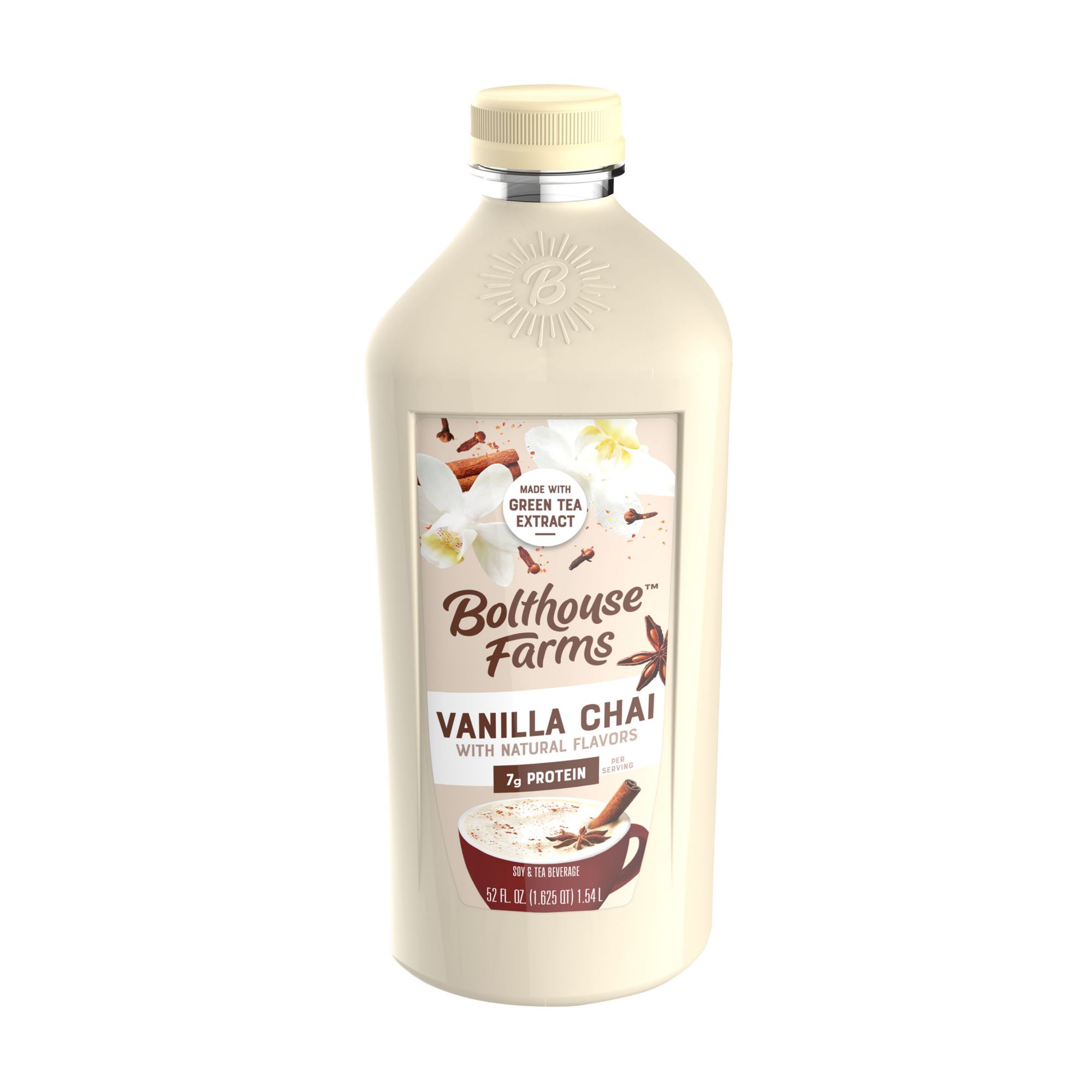 Bolthouse Farms Perfectly Protein Vanilla Chai Tea Soy Beverage, 52 oz.