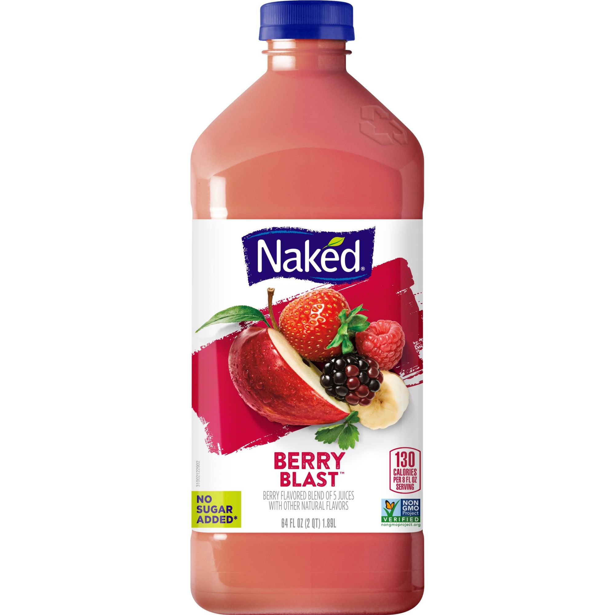 Naked Berry Blast Fruit Smoothie, 64 oz. BJ's Wholesale Club