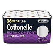 Cottonelle Ultra Comfort 268-Sheet Toilet Paper, 36 Mega Rolls