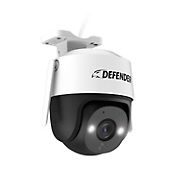 Defender Guard Pro PTZ 2K WiFi Plug-In Power Security Camera, Motion Tracking, Color Night Vision, Human Detection