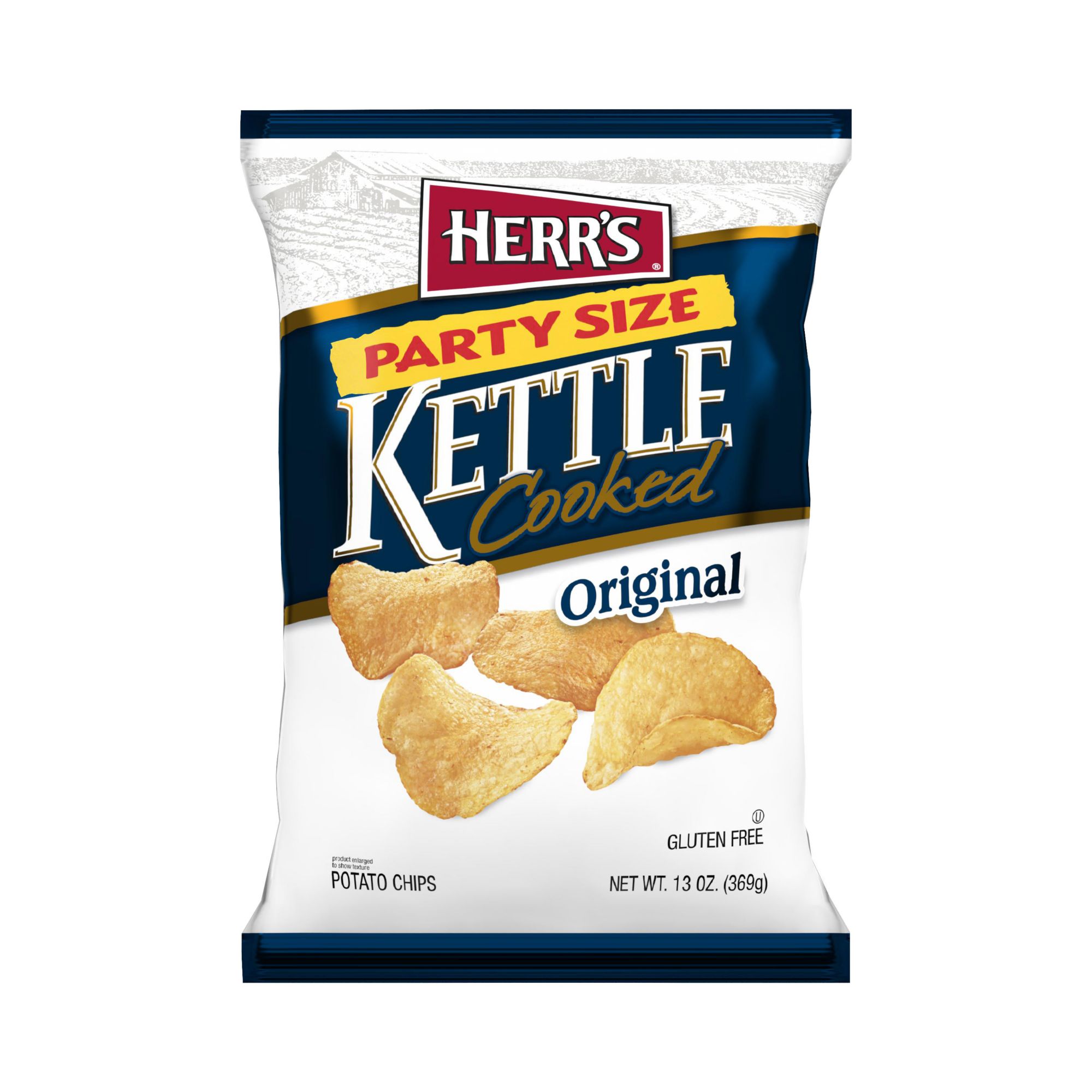 Herrs Original Kettle Chips, 13 oz.