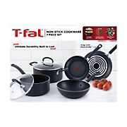 T-Fal 7-Pc. Non-Stick Cookware Set  - Grey