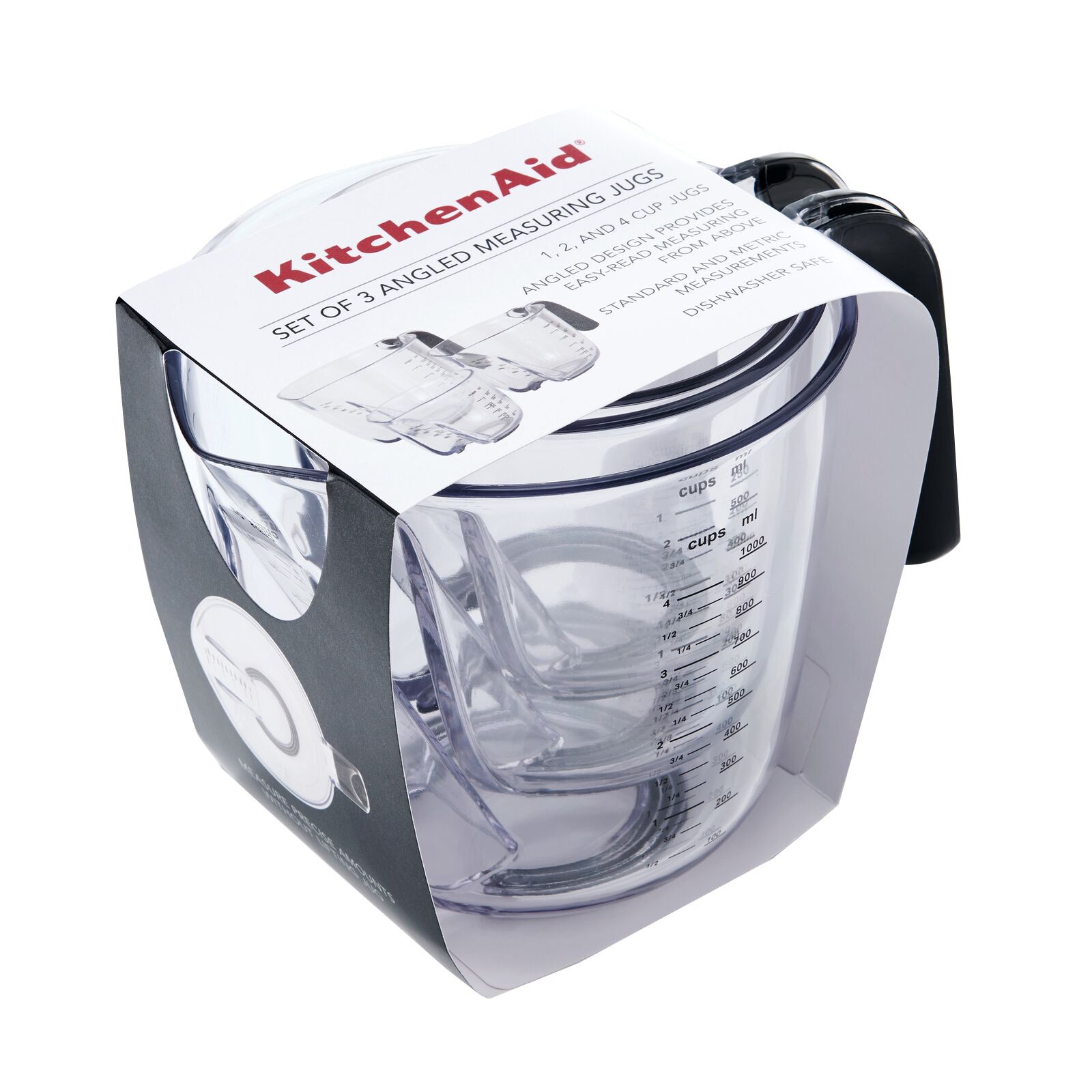 KitchenAid Gourmet Measuring Jug 3-Piece Set - 20864543