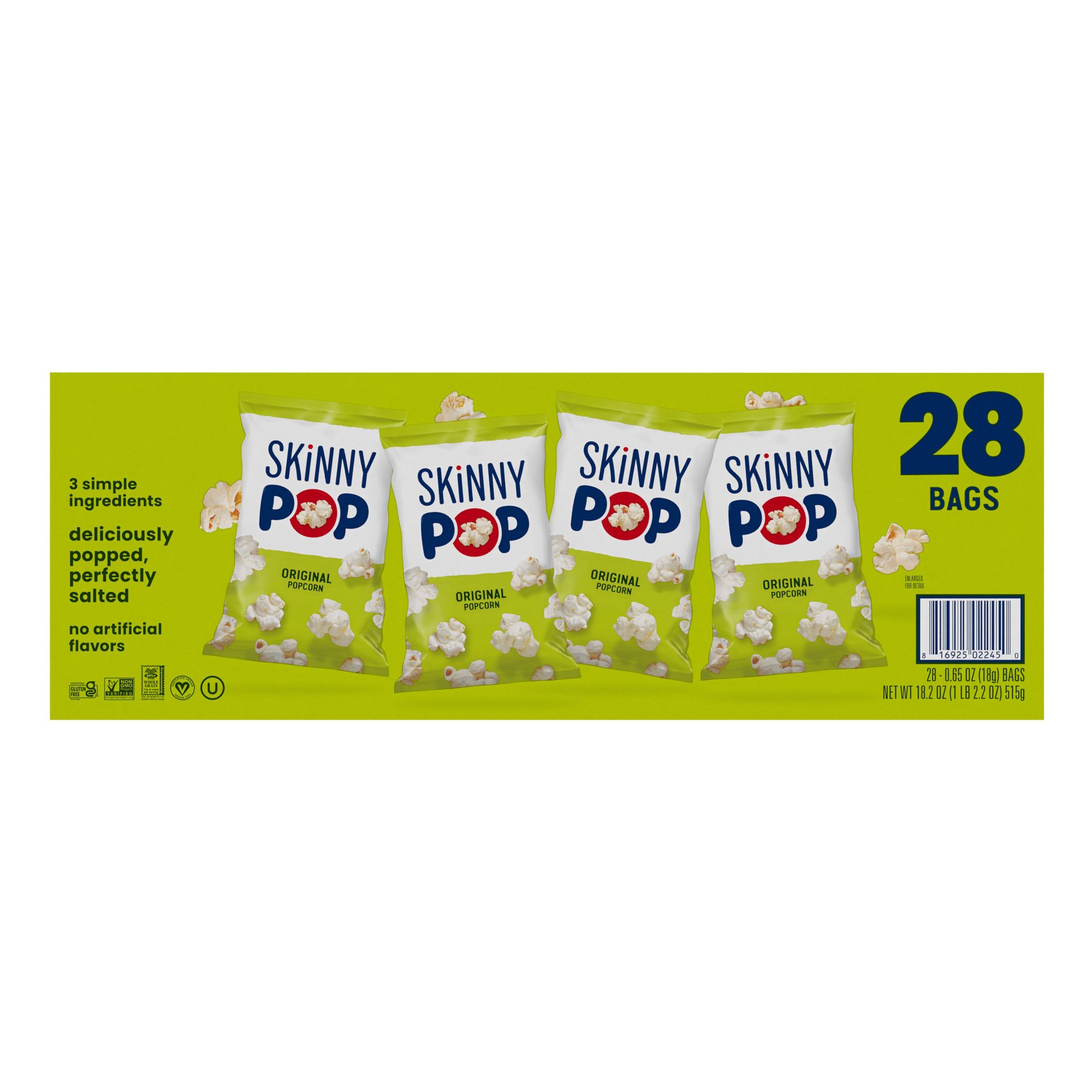 Skinny Pop Aged White Cheddar Popped Popcorn