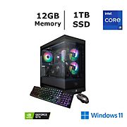 iBUYPOWER Y40 314i Gaming PC, Intel Core i9 13900KF, 32GB DDR5 5200 RGB RAM, 1TB NVMe SSD, GeForce Nvidia RTX 4070Ti 12GB