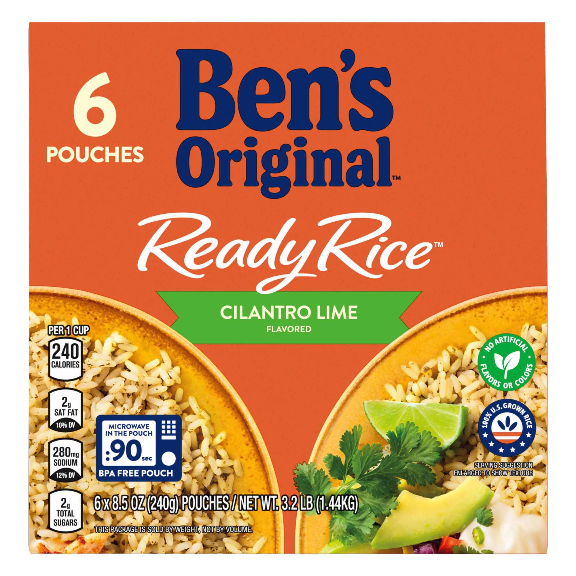 Ben's Original Cilantro Lime Ready Rice, 6 pk./8.5 oz.