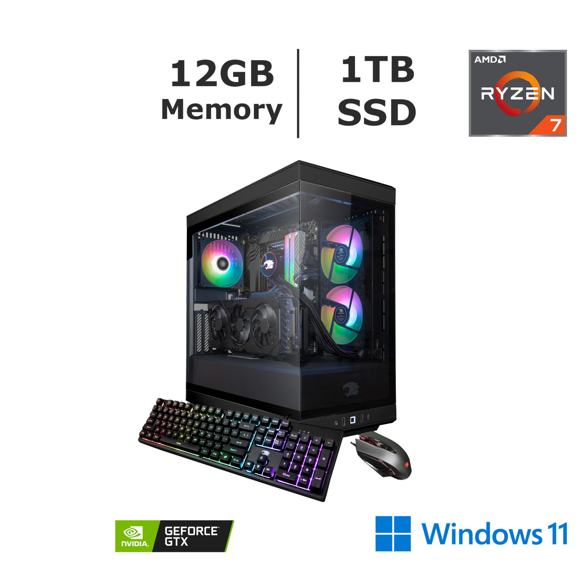 Shop iBUYPOWER Y40 311A Gaming PC, 1TB SSD | BJ's 