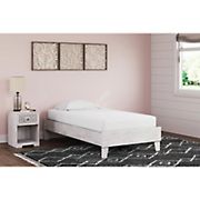 Ashley Furniture Twin Size Platform Bed - White