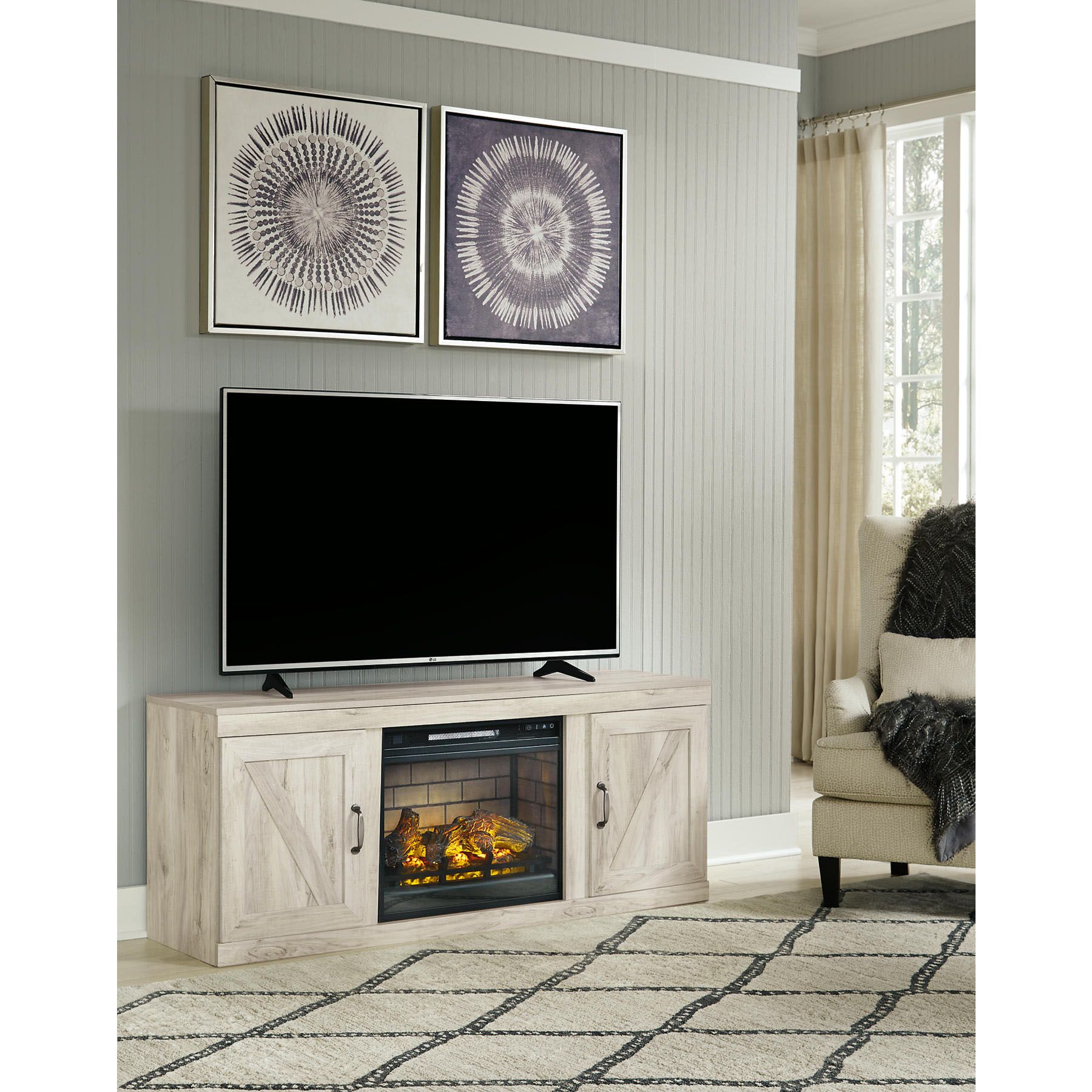 Ashley Furniture Bellaby 60&quot; TV Stand - Wood Finish