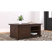 Ashley Furniture 42&quot; Rectangular Cocktail Table - Brown