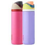 Owala FreeSip 24-oz. Stainless Steel Water Bottle, 2 pk.- Pink and Purple