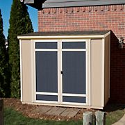 Handy Home Products Fremont 4' x 8' Lean-To Storage Shed with Floor