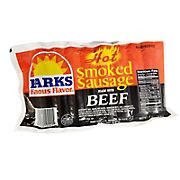 Parks Hot Beef Sausage, 3 lbs.