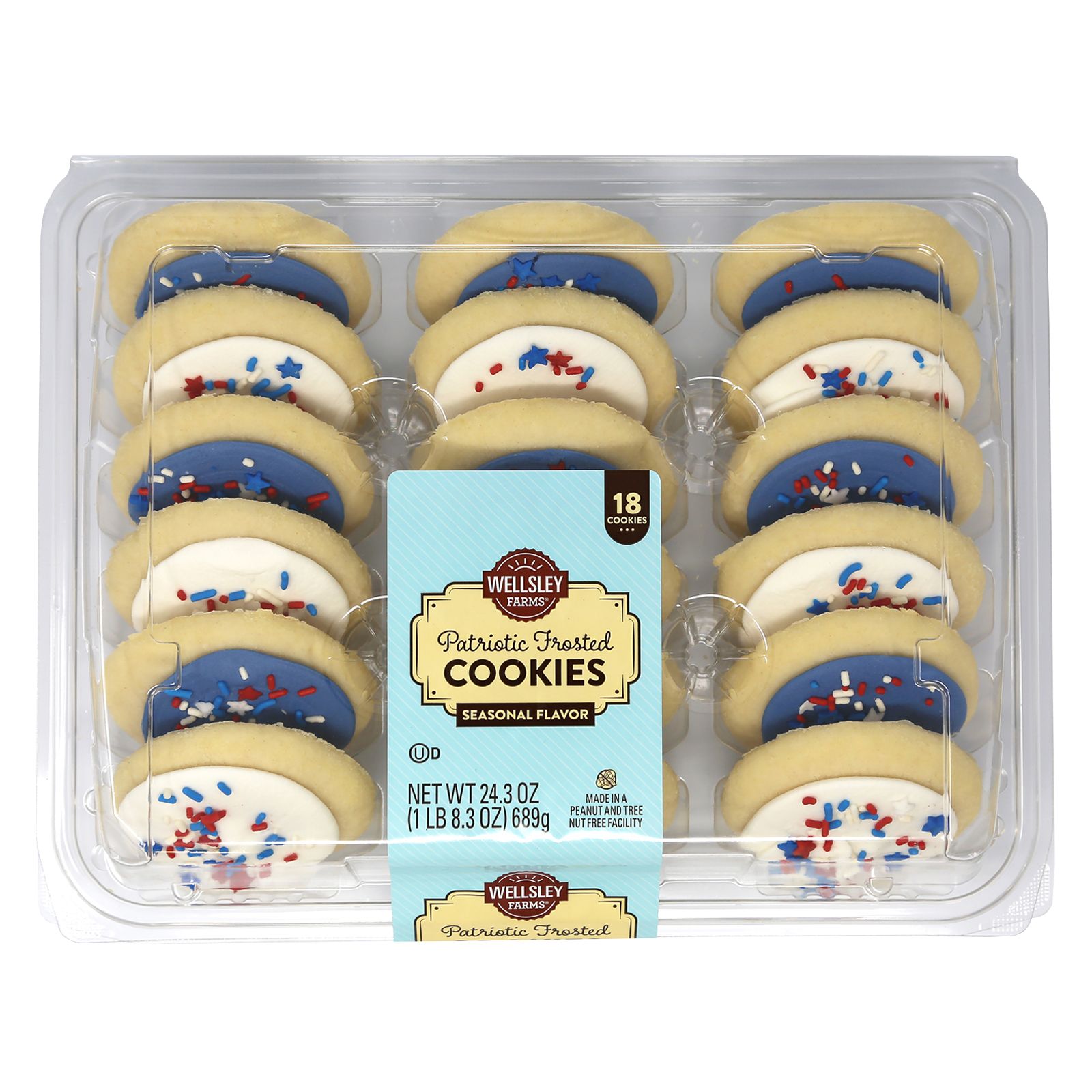 Wellsley Farms Cookie Tray, 48 ct. - BJs Wholesale Club