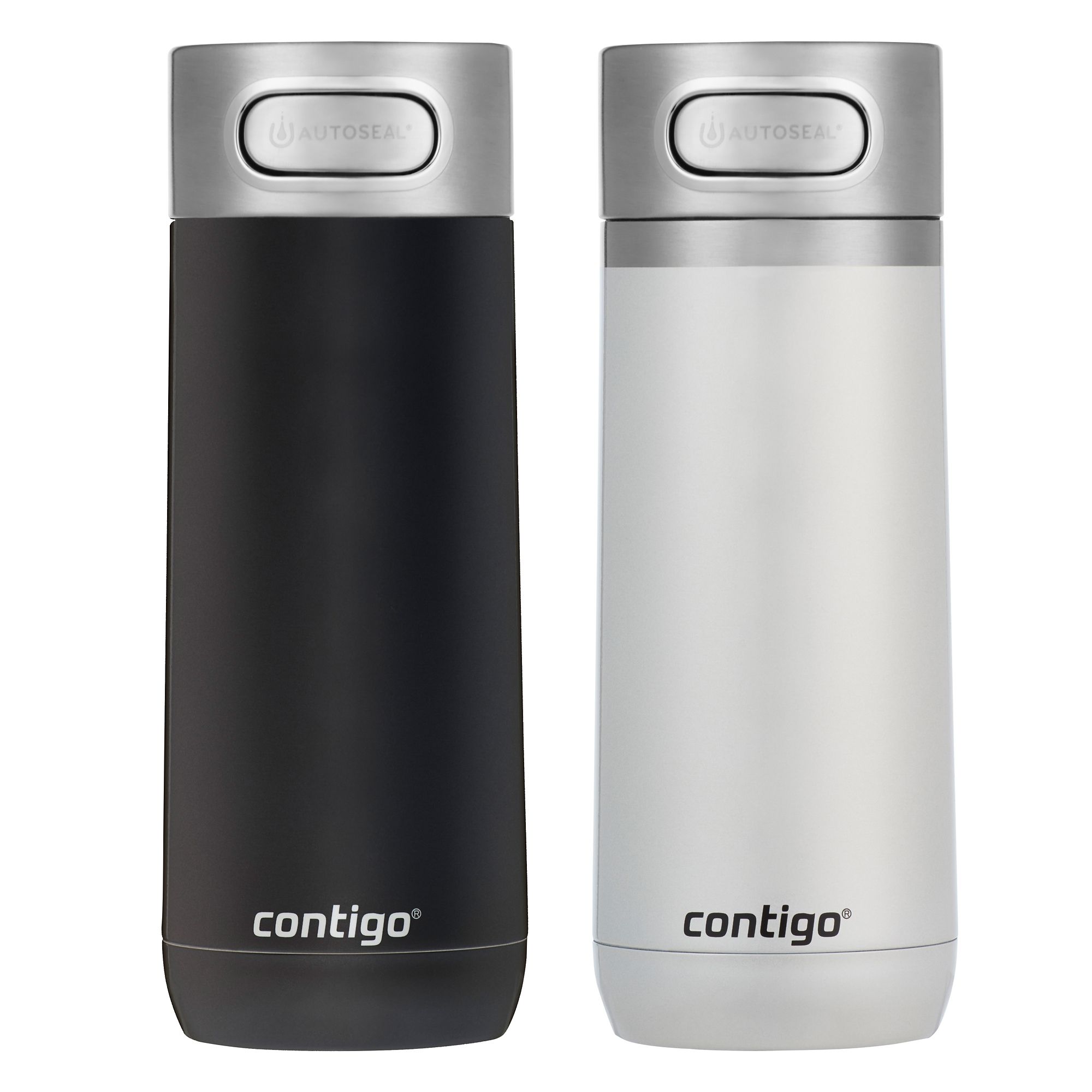 Contigo Luxe 14 oz. Travel Mug, 2 pk. - Licorice and Frosted Pearl