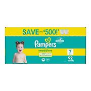 Pampers Swaddlers Diapers - Size 7
