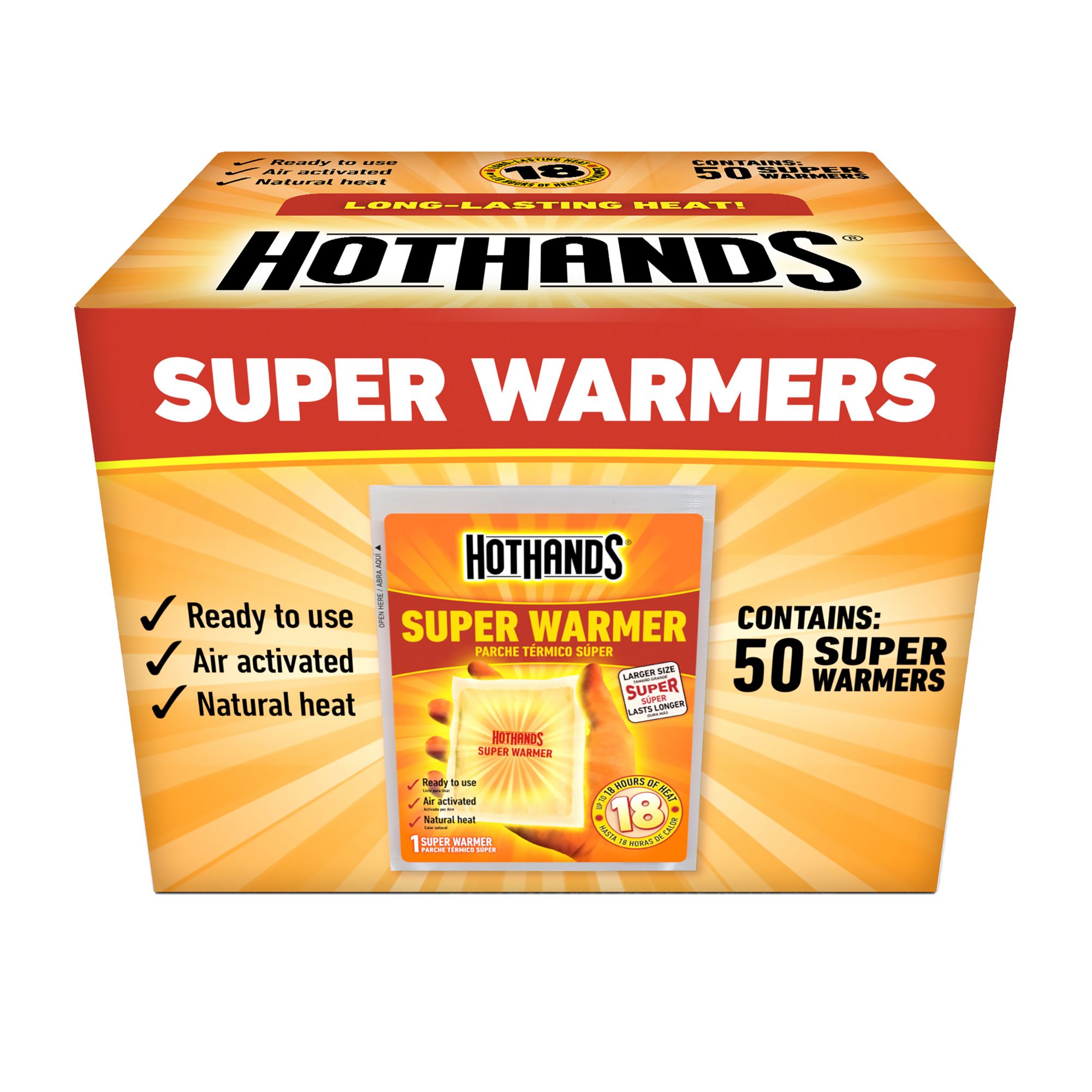 HotHands Super Warmer 50 pk.