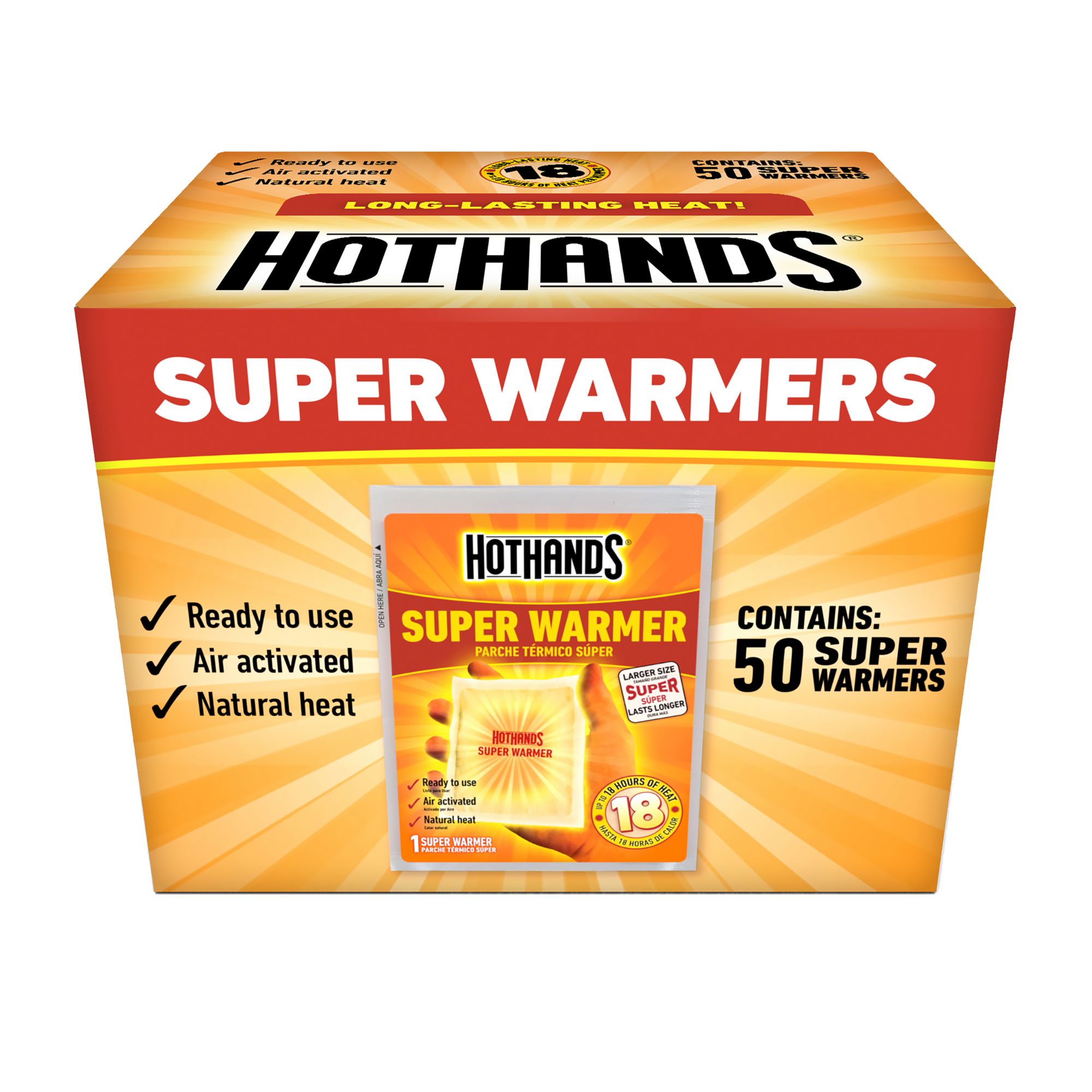 Hand Warmers: Body/Hand SUPER Warmers Box by 40 Warmers