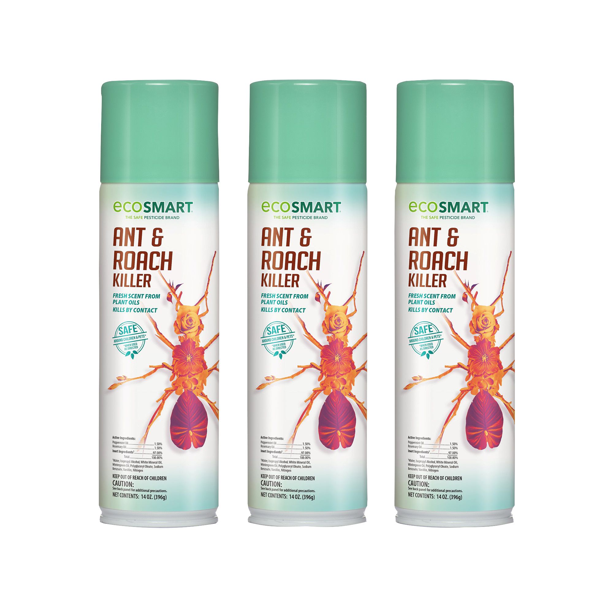 EcoSmart Natural Ant and Roach Killer, 14 oz./3 pk.