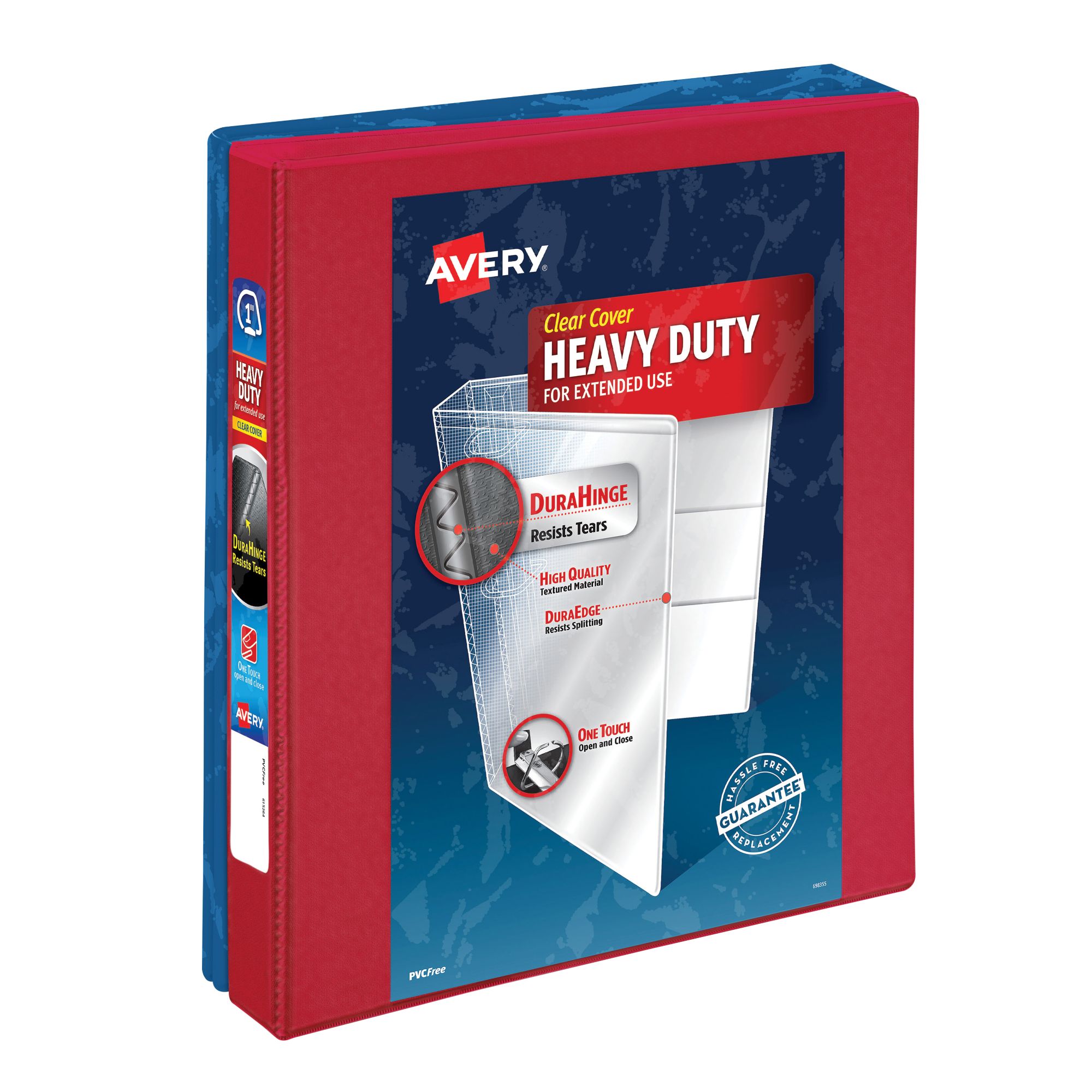 Avery 1&quot; Heavy Duty View Binders, 2 ct. - Assorted Colors
