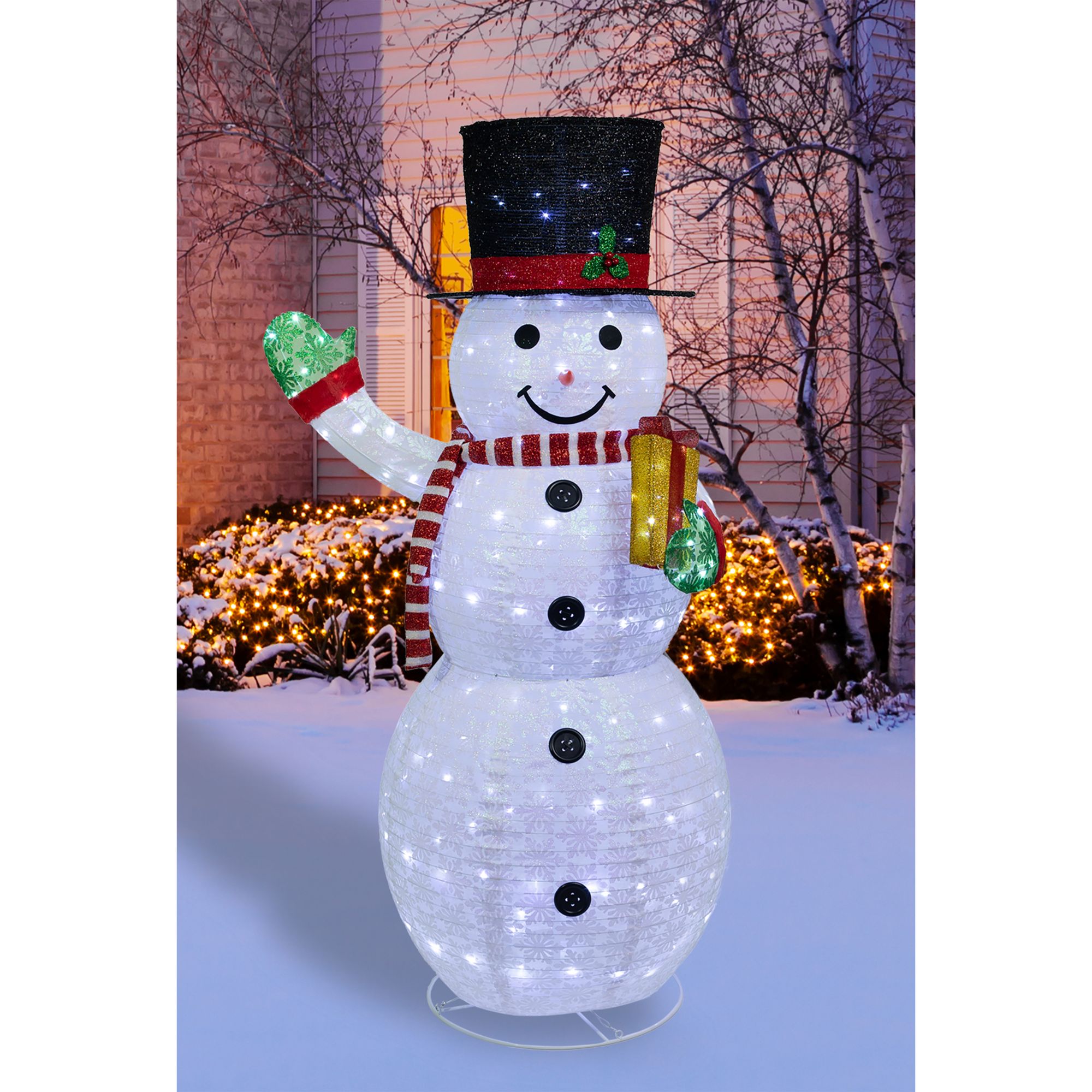 Amazon.com: Tangkula 6 FT Lighted Christmas Snowman, Outdoor