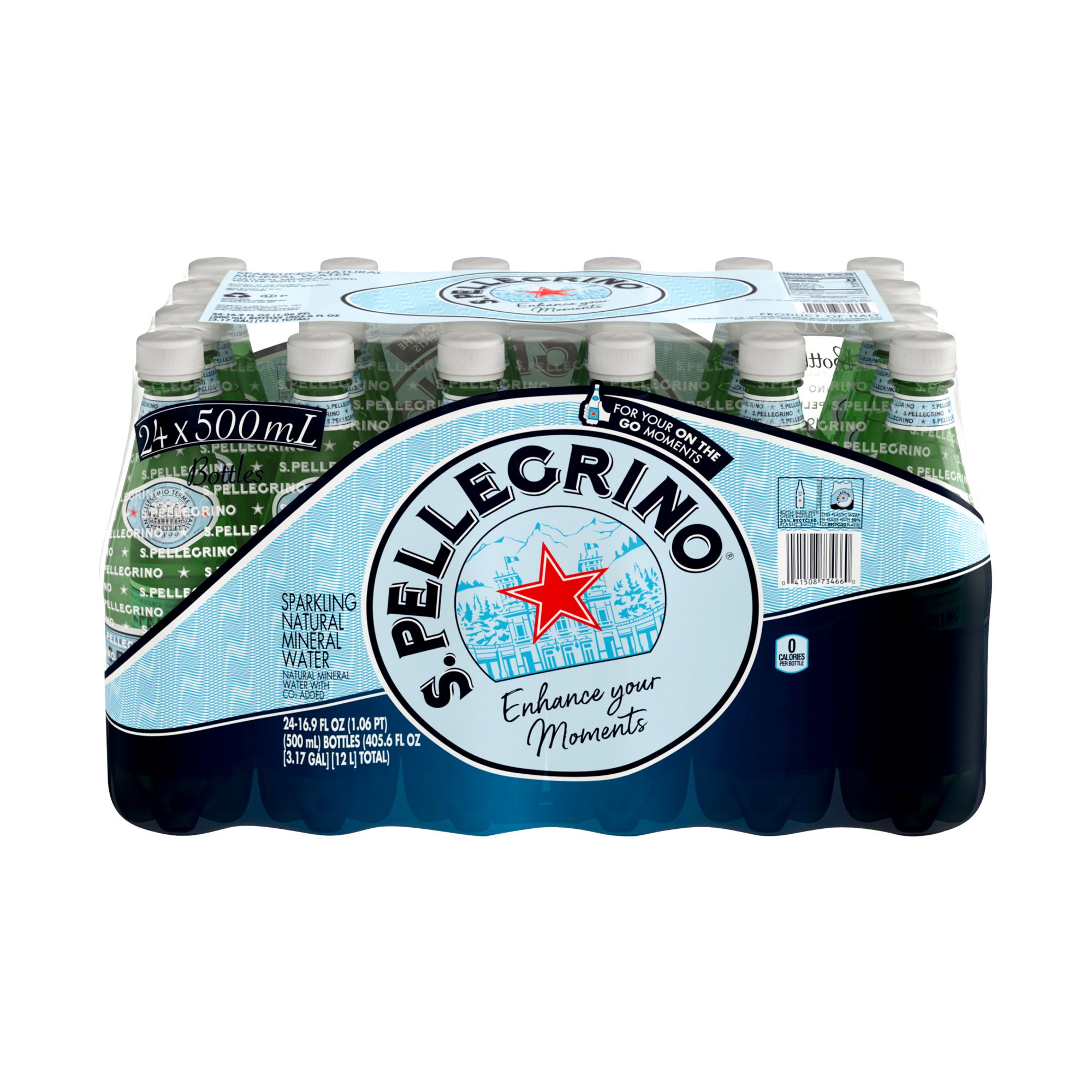 San Pellegrino Essenza Rainbow Sparkling Fruit Drink, 24 pk.