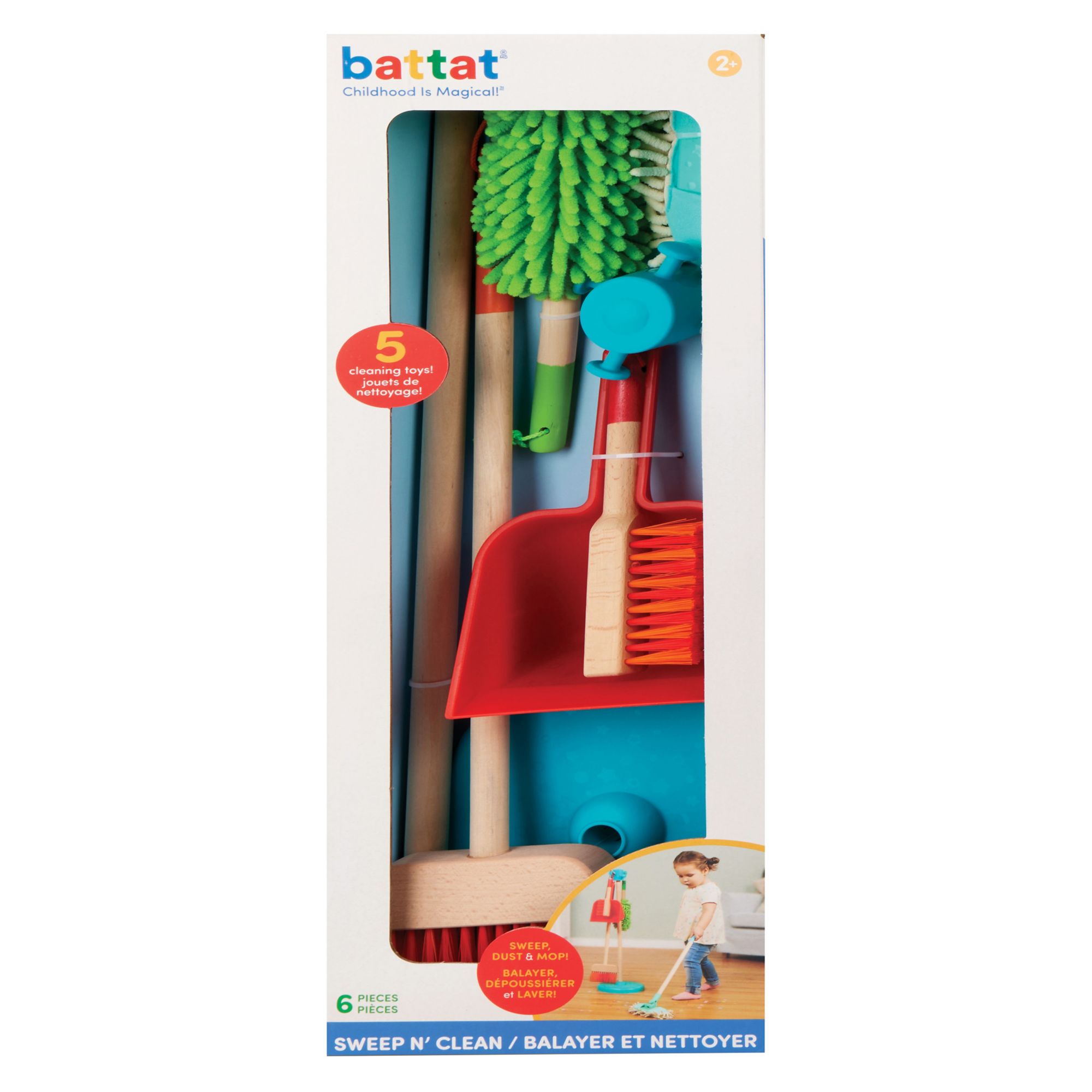 Toy cleaning best sale set b&m