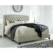 Ashley Furniture Jerary Queen Size Upholstered Bed - Gray