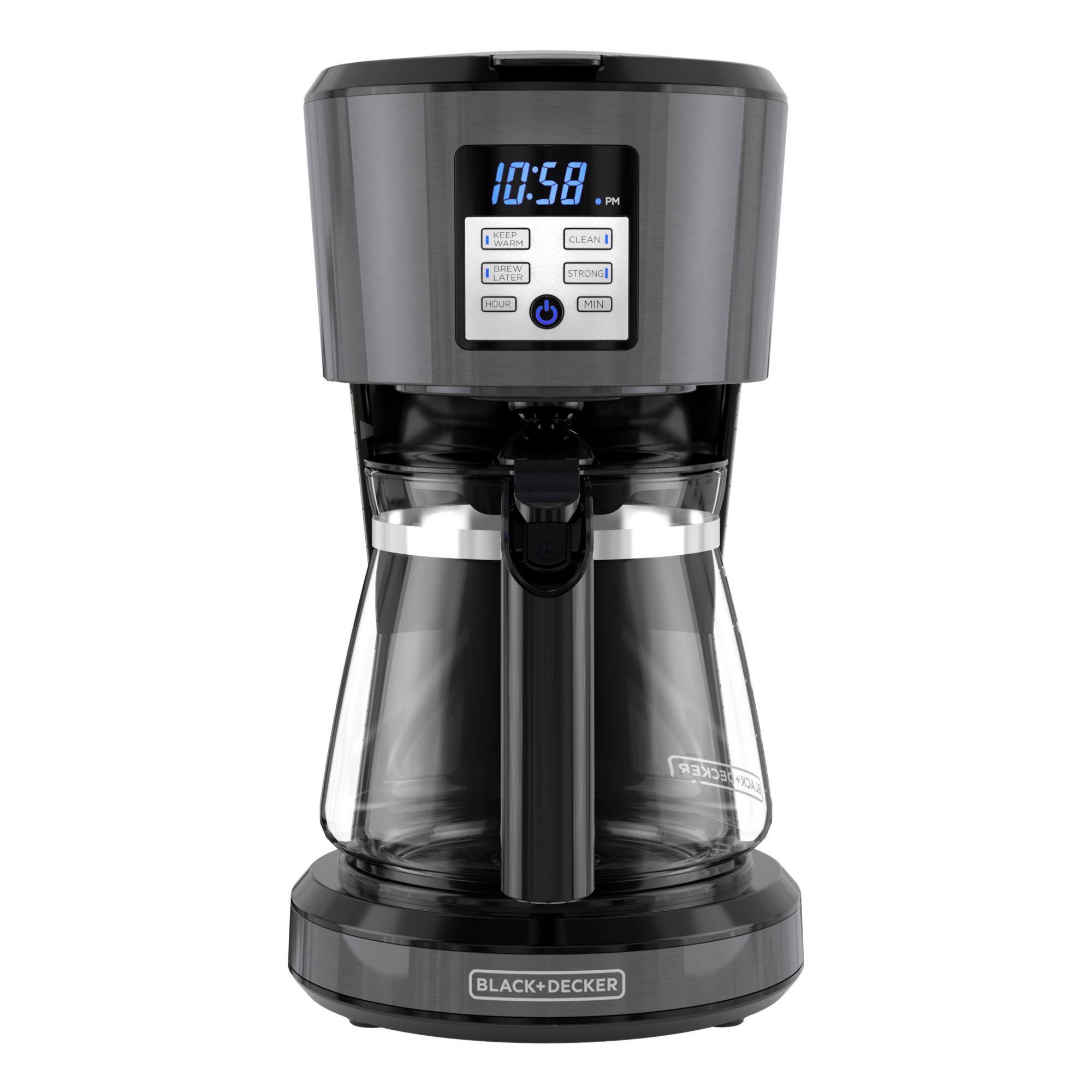 Black and Decker 12-Cup Programmable Coffee Maker - Black