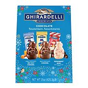 Ghirardelli Chocolate Snowmen Assorted XL Bag, 15 oz.