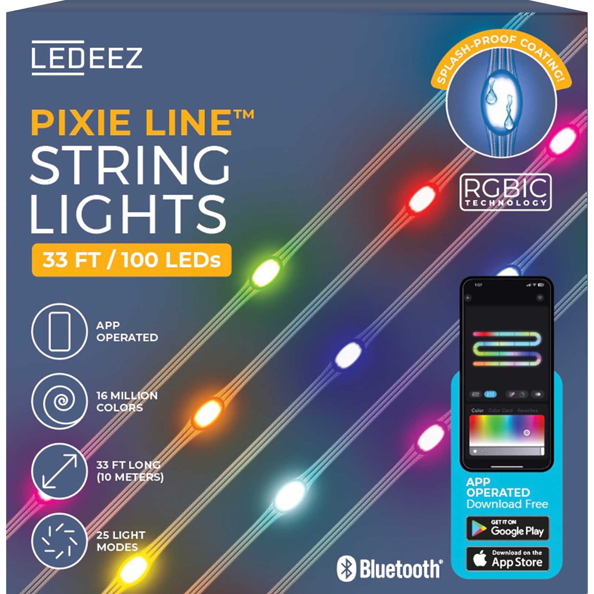 Ledeez 33' Smart Pixie String Lights