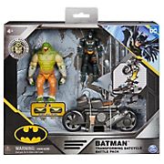 DC Comics Batman Transforming Batcycle Battle Pack with 4&quot; Killer Croc and Batman Action Figures