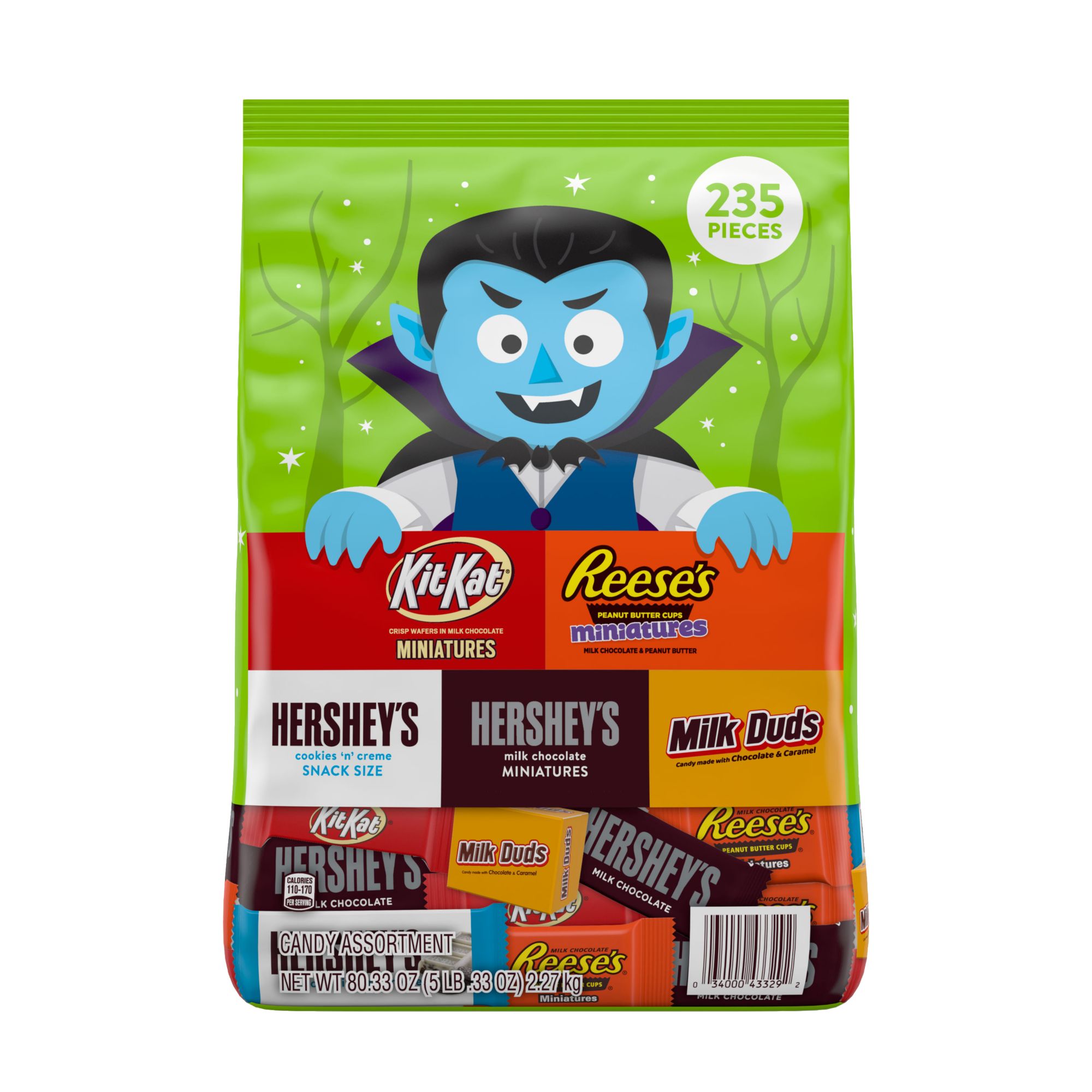 REESE'S Halloween Milk Chocolate Peanut Butter Snack Size Assorted