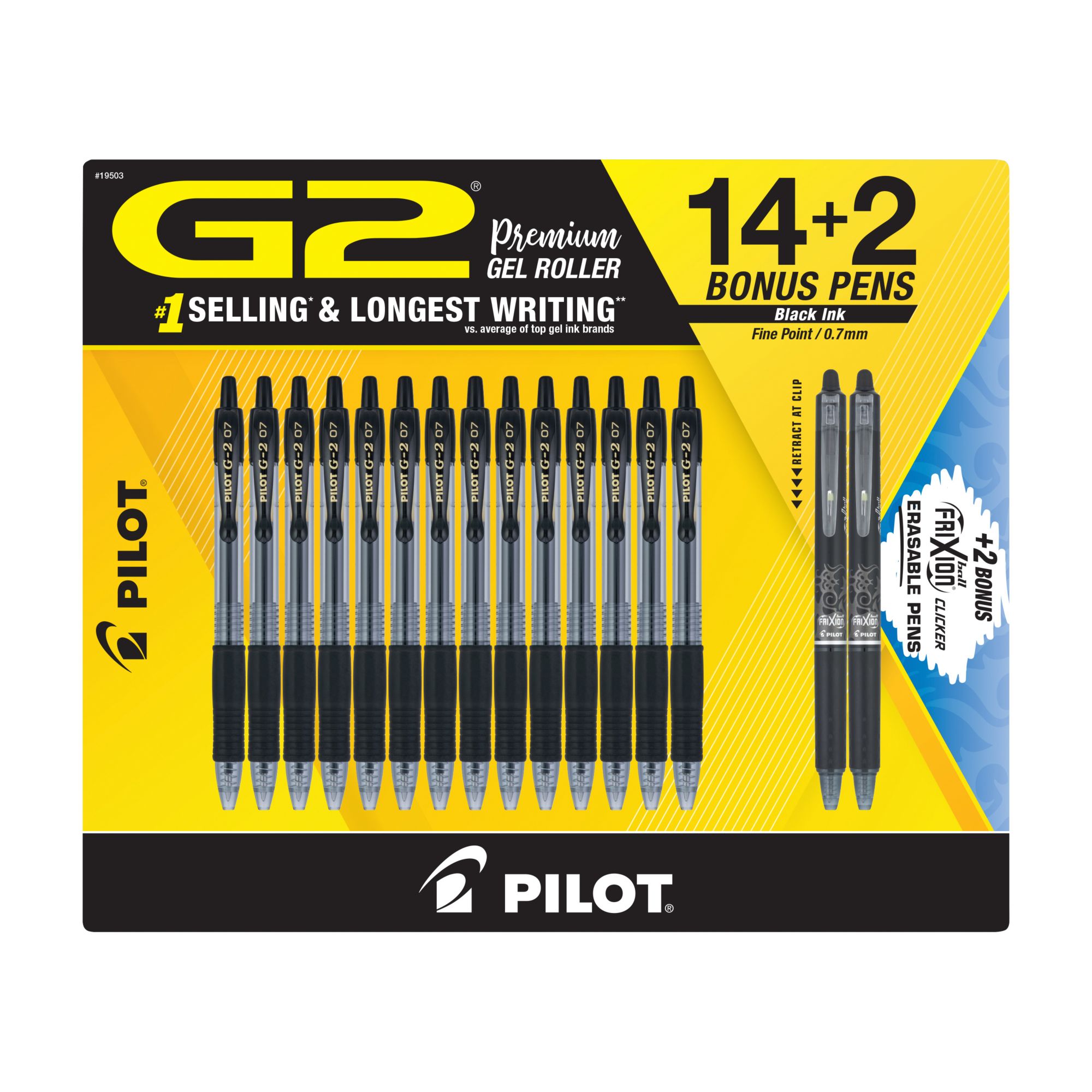 Pilot G2 Pens with 3 Bonus Pens