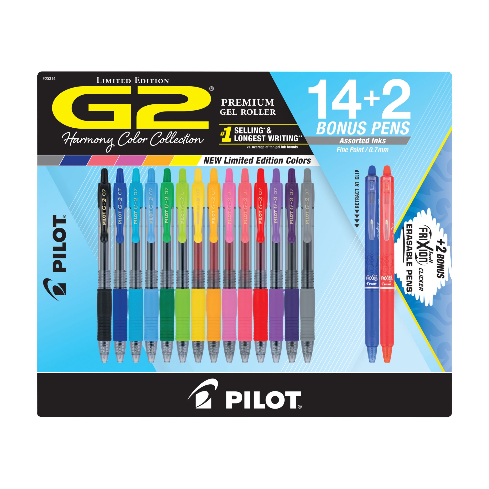 Pilot G2 Pens with 3 Bonus Pens