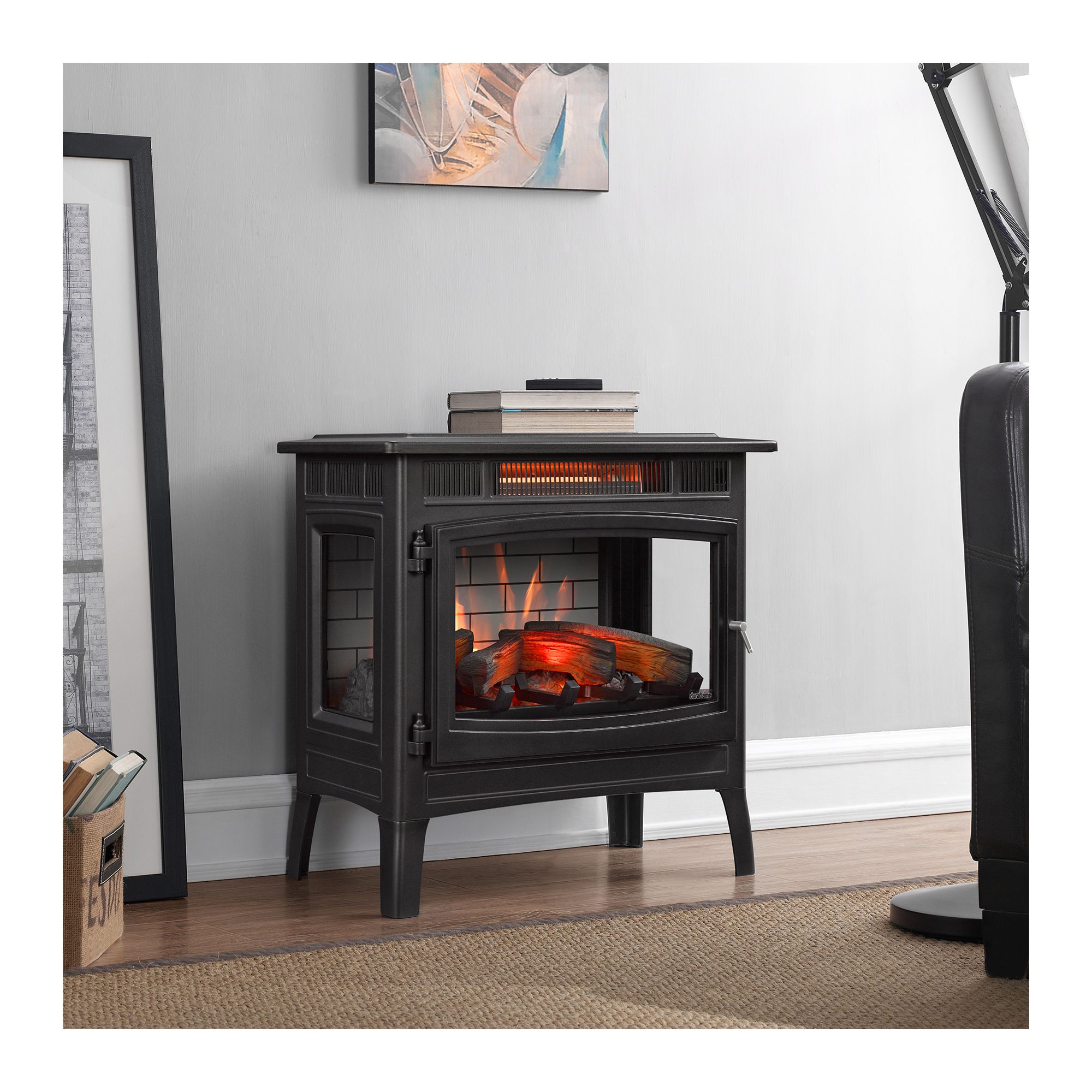 Duraflame Infragen Electric Stove Heater with 3D Flame Effect | BJ's  Wholesale Club