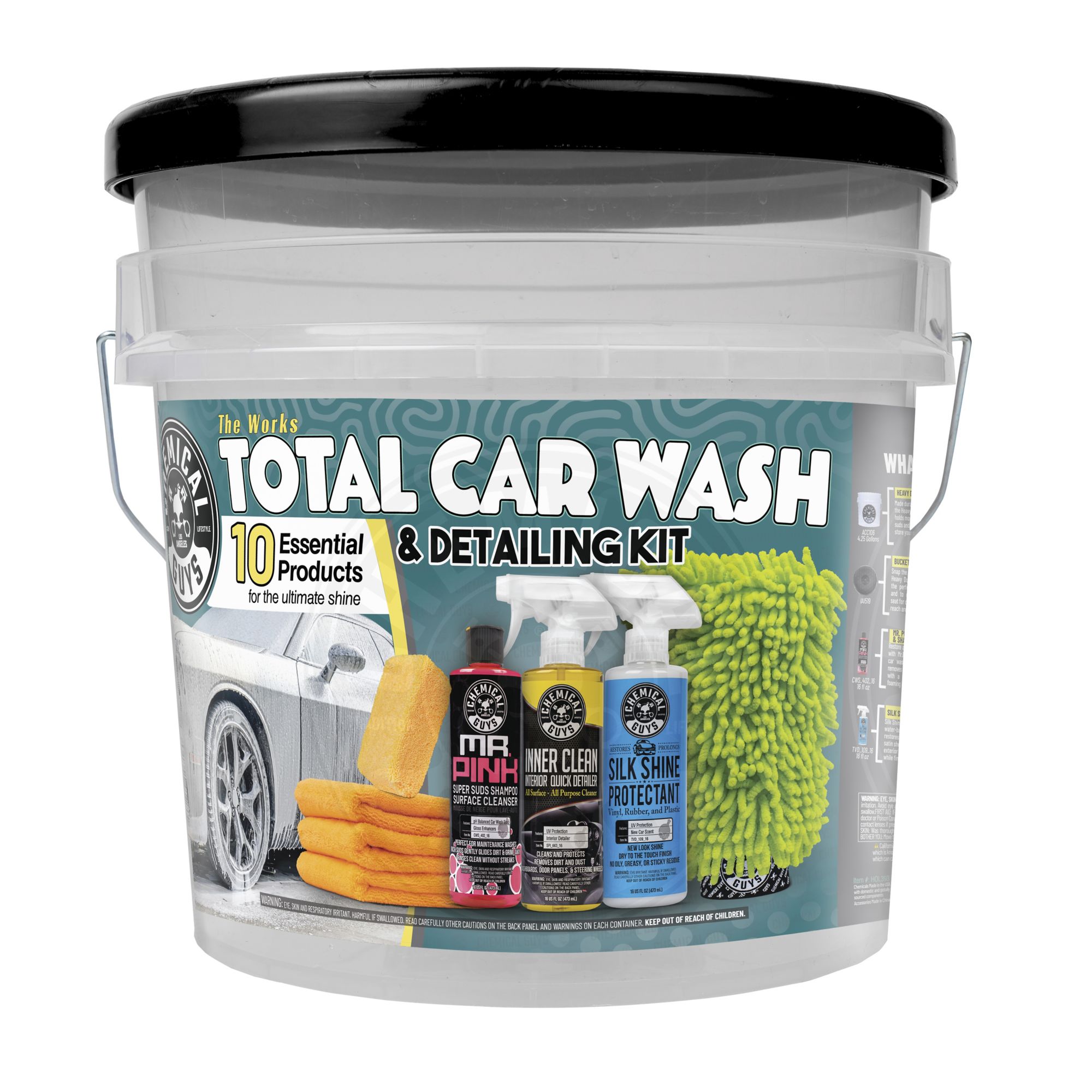 Armor All Car Care Kit - 9 pc Bucket