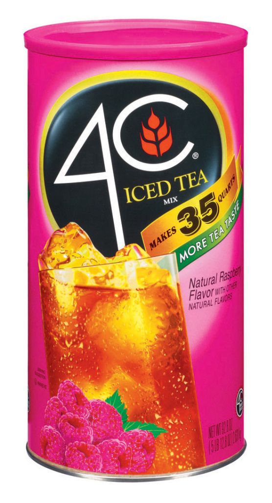 4C Raspberry Iced Tea Mix, 92.8 oz.