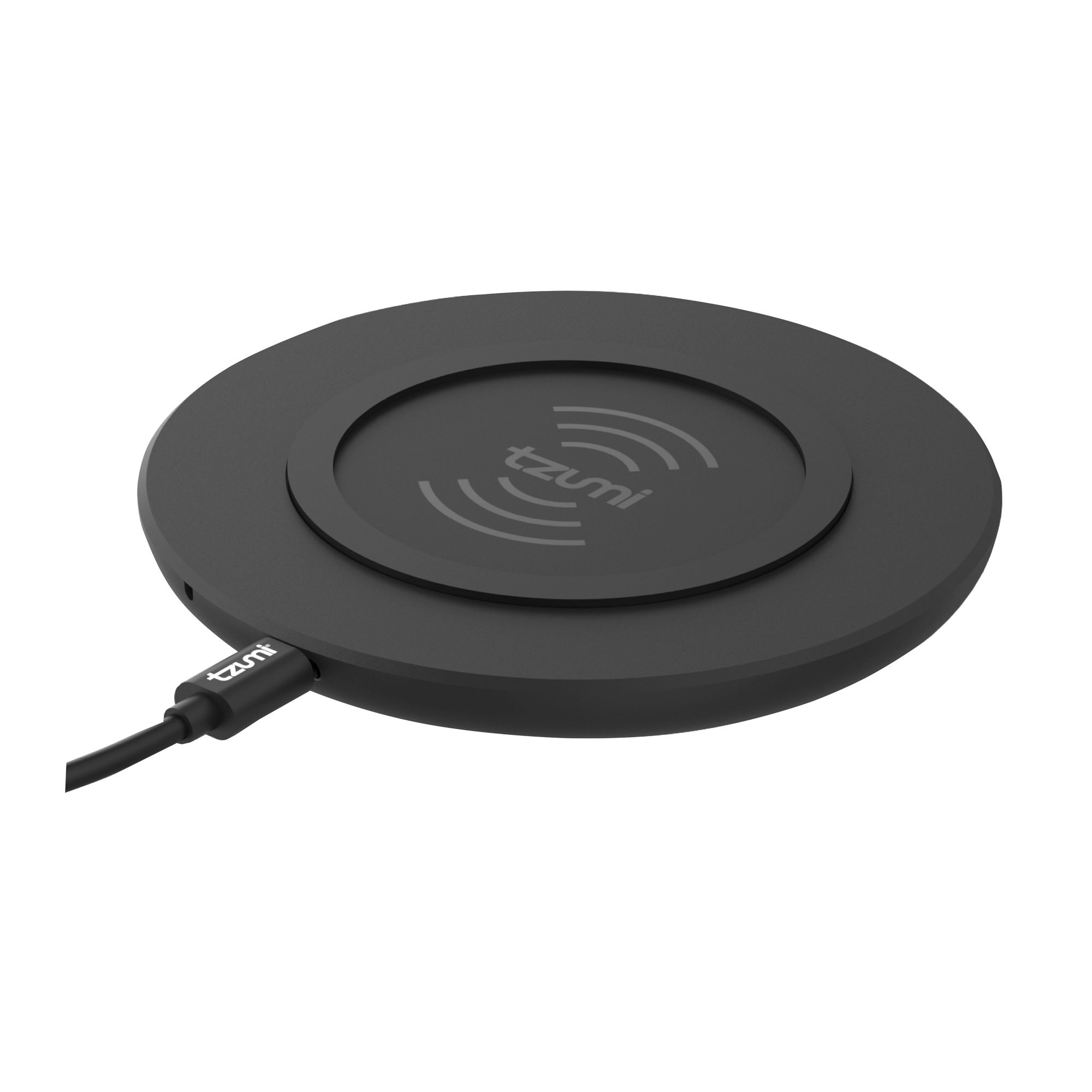 Tzumi Pocket Juice 15-Watt Wireless Charging Pad, 2 pk.