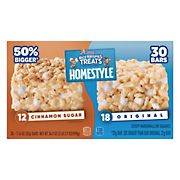 Rice Krispies Treats Homestyle Marshmallow Snack Bars Variety Pack, 30 ct.